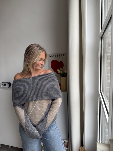 Pull Charlotte (gris/taupe)