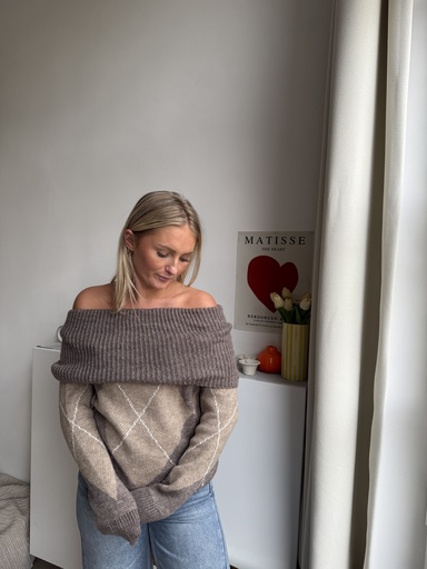 Pull Charlotte (taupe/beige)