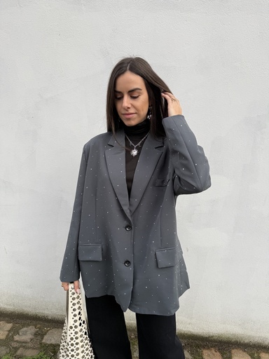 Blazer oversize strass Louise 